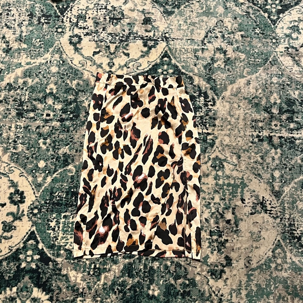 Cheetah skirt!